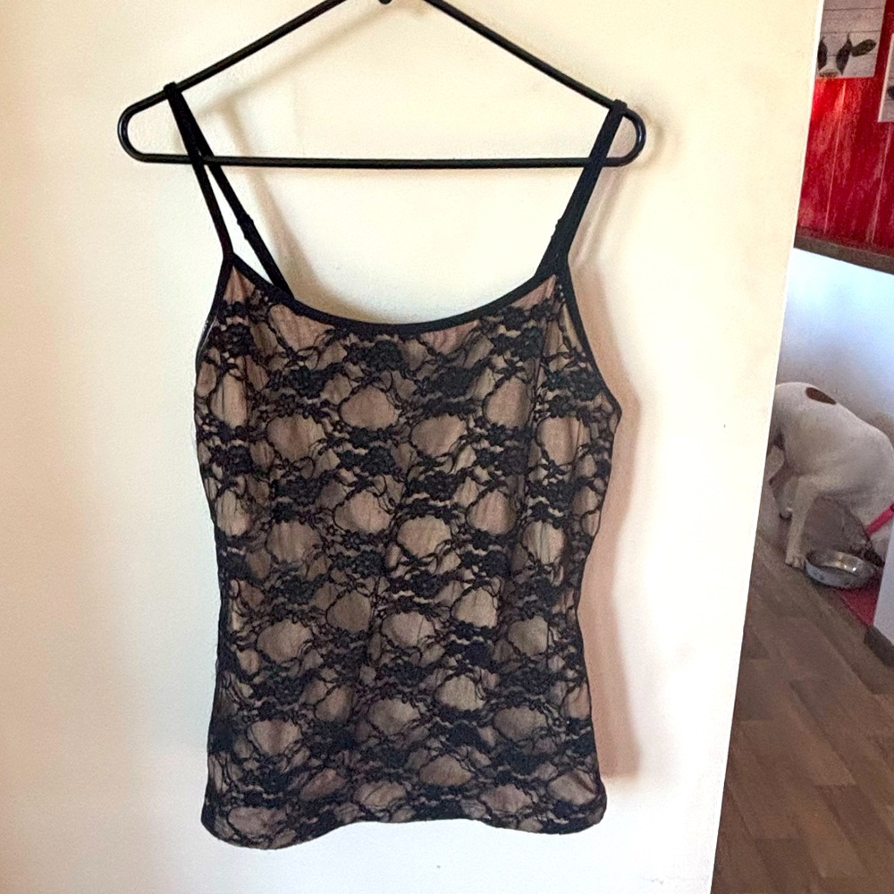 lace foxy tank from torrid size 2